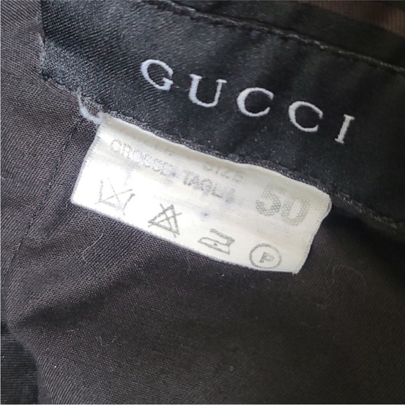 Men Gucci Black Tuxedo Dress Pants - Picture 7 of 12